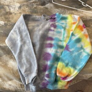 Colorful Tie-Dye Kids Sweatpants